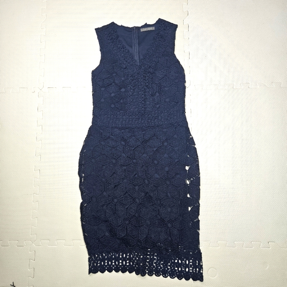 Suzy Shier Blue Dress Size Small